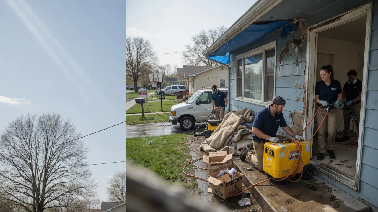 Basement Flood Cleanup in Clearfield, PA near me
